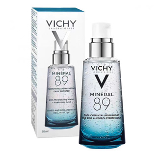 Vichy 89 Essence ขวดน้ําแร่ธาตุภูเขาไฟ กรดไฮยาลูโรนิก ให้ความชุ่มชื้น และซ่อมแซมกล้ามเนื้อ 89 เอสเซ้นส์ 50