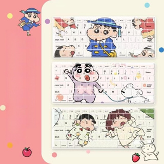 【Crayon Shin-chan】Keyboard cover For MacBook New M2 Air13.6 Pro14 M1 2020 Air13 Pro13.3 Retina A1502 A1466 A1706 touchbar Pro13 inch cartoon Waterproof keyboard cover