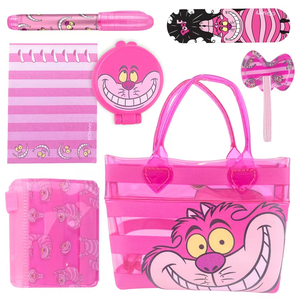 real-littles-disney-cheshire-cat-alice-in-wonderland-mini-handbag-with-6-surprises-inside-กระเป๋าถือ-ลายการ์ตูนดิสนีย์-เชสเชียร์-แมว-alice-in-wonderland-ขนาดเล็ก-พร้อมเซอร์ไพรส์-6-ชิ้น