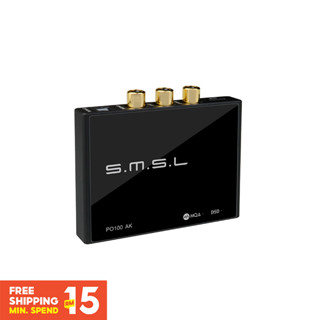 Smsl PO100 AK ตัวถอดรหัสอินเตอร์เฟซดิจิทัล USB MQA USB XU316+AK4493s 32bit 768Khz ออปติคอล โคแอกเชียล เอาท์พุต RCA สําหรับสวิตช์ PS4 PS5