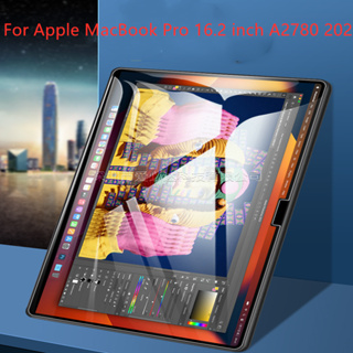 ฟิล์มกระจกนิรภัยกันรอยหน้าจอแล็ปท็อป สําหรับ Apple MacBook Pro 16.2 นิ้ว A2780 2023