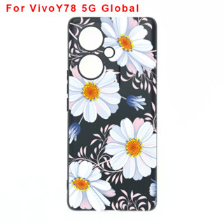 เคสโทรศัพท์ซิลิโคน TPU แบบนิ่ม ลายพุดดิ้ง สําหรับ VivoY78 5G Y78 5G Y78 5G