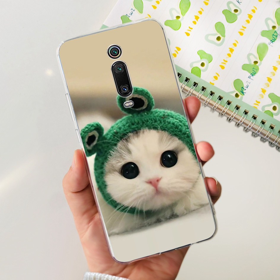 เคสโทรศัพท์มือถือ-ซิลิโคนนิ่ม-ลายผีเสื้อ-ดอกไม้-สวยงาม-สําหรับ-xiaomi-mi-9t-pro-k20-pro-mi9t