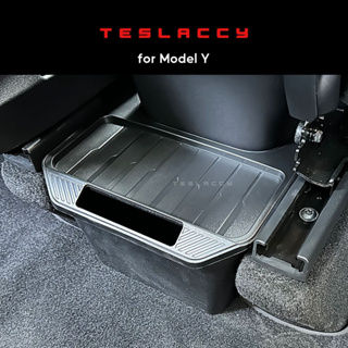 กล่องเก็บของซิลิกาเจล แบบนิ่ม กันน้ํา TPE สําหรับตกแต่งภายในรถยนต์ Tesla Model Y