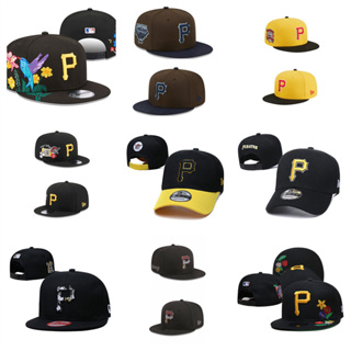 MLB Pittsburgh Pirates หมวกเสื้อกีฬากลางแจ้งแบบปรับได้