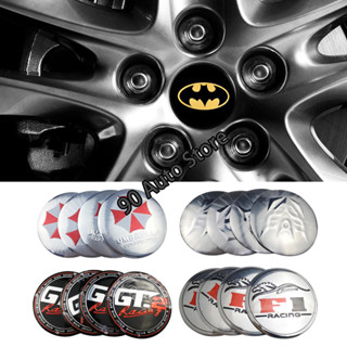 สติกเกอร์ตราสัญลักษณ์ 60 มม. 65 มม. 4 ชิ้น สําหรับ Batman F1 WRC JP MMJ Monster