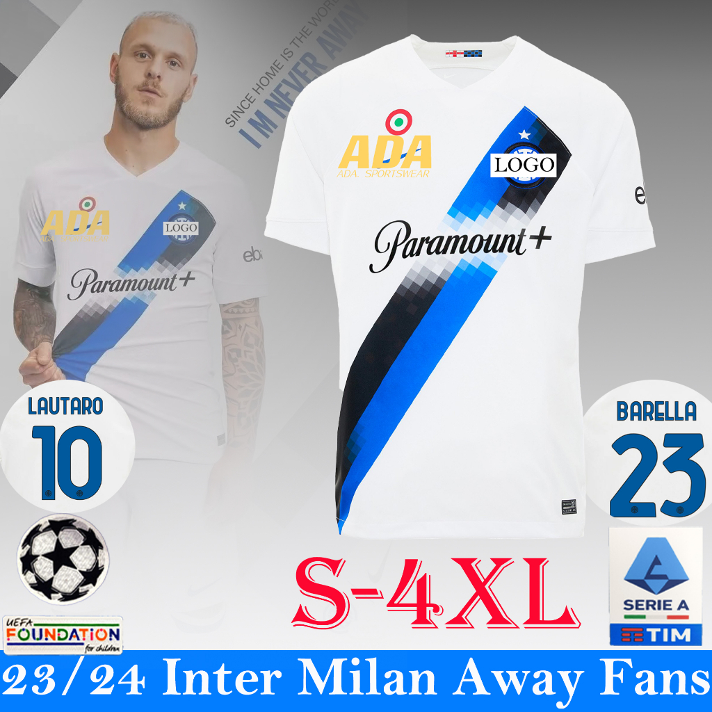 เสื้อกีฬาแขนสั้น-ลายทีมชาติฟุตบอล-inter-m-away-23-24-ไซซ์-s-4xl-ชุดเยือน-สําหรับผู้ชาย