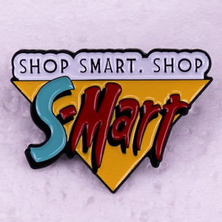 เข็มกลัด รูปโลโก้ Evil Dead badge S-Mart shop เครื่องประดับ สําหรับร้านค้า