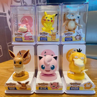 โปเกมอนแมวน้ำ pikachu eevee squirtle psyduck doll ของเล่นของขวัญวันเกิดเด็ก