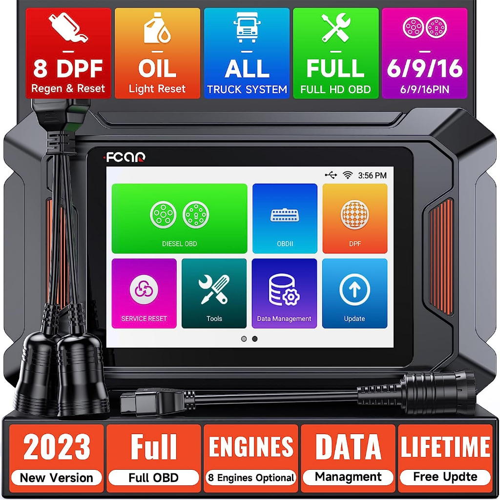 Scanner Fcar Fcar F802 Pro Diesel Truck Diagnostic Scanner - DPF Regen ...