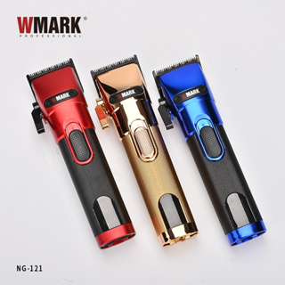 Wmark ปัตตาเลี่ยนตัดผมไฟฟ้า NG-121 จอแสดงผล LCD ดิจิทัล ชาร์จเร็ว