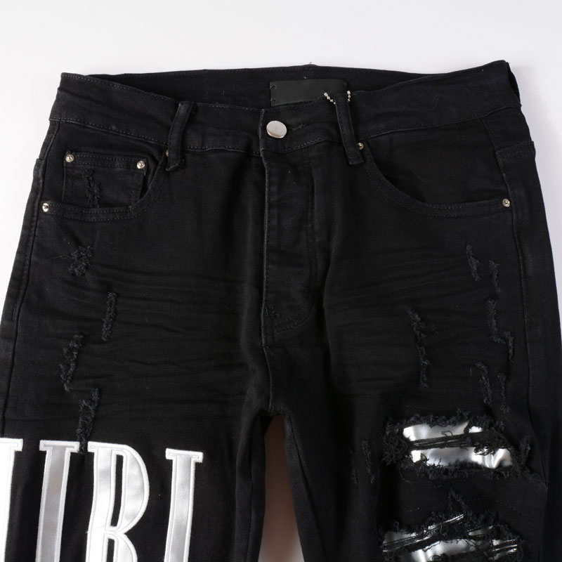 new-amiri-high-quality-fashion-men-jeans-black-vintage-tight-white-patch-trendy-hip-hop-men-denim-pants