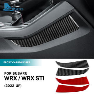 สติกเกอร์คาร์บอนไฟเบอร์ WRX Center Control Gear อุปกรณ์เสริม สําหรับตกแต่งรถยนต์ Subaru WRX TI 2022-Up