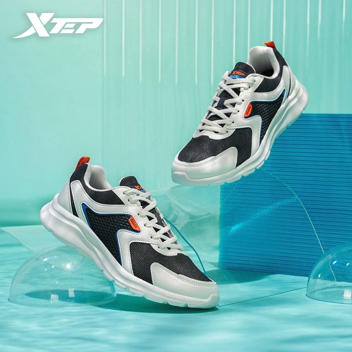 【xtep】easy run | รองเท้าวิ่งลําลอง ระบายอากาศ น้ําหนักเบา ทนต่อการเสียดสี สําหรับผู้ชาย — รองเท้ากีฬา แบรนด์ Xtep ของแท้ 100% เช็คราคาจาก Shopee Lazada thumbnail 9