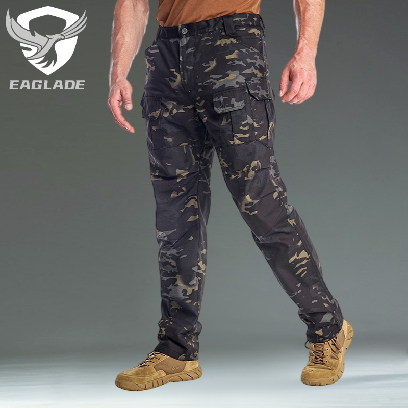 eaglade-กางเกงคาร์โก้ยุทธวิธี-สําหรับผู้ชาย-ix9stretch-in-night-camo