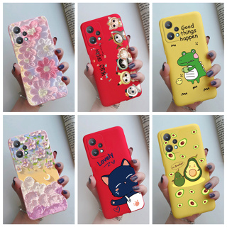 เคสโทรศัพท์ซิลิโคน TPU แบบนิ่ม ลายดอกไม้ สําหรับ Realme 9 Pro 9 Pro Plus RMX3471 RMX3392