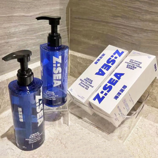 Zsea เจลอาบน้ําผู้ชาย กลิ่นหอมติดทนนาน ควบคุมความมัน กําจัดไรฝุ่น Bathe Clear acne Relaxed 400 มล.