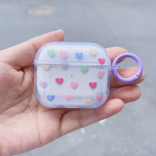 เคสหูฟัง tpu แบบนิ่ม สีแคนดี้ สําหรับ airpods 1 2 pro 3