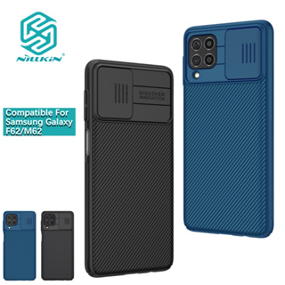 Nillkin เคสโทรศัพท์มือถือ PC แข็ง กันกระแทก พร้อมกระจกสไลด์ สําหรับ Samsung Galaxy A33 A32 4G M32 F62 M62