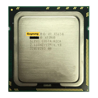 Yzx Xeon X5650 SLBV3 โปรเซสเซอร์ CPU 2.667 GHz 12M 95W LGA 1366