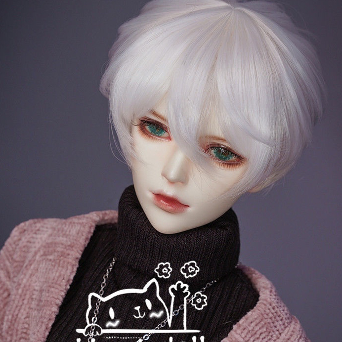 doll-wig-bjd-baby-use-วิกผมสั้น-ผ้าไหม-อุณหภูมิสูง-3-4-6-จุด-สไตล์ญี่ปุ่น-สําหรับเด็ก