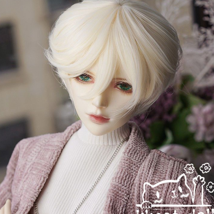 doll-wig-bjd-baby-use-วิกผมสั้น-ผ้าไหม-อุณหภูมิสูง-3-4-6-จุด-สไตล์ญี่ปุ่น-สําหรับเด็ก