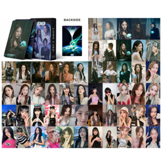 โปสการ์ดโฮโลแกรมเลเซอร์ I DO I FEEL Shuhua Minnie Miyeon Yuqi Soyeon 50-55 ชิ้น/กล่อง