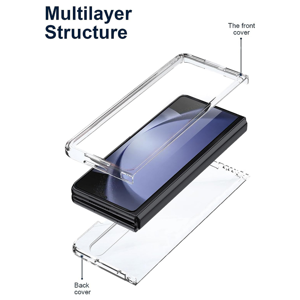 เคสแข็ง-แบบใส-ประดับคริสตัล-พรีเมี่ยม-สําหรับ-samsung-galaxy-z-fold-5-fold-4-fold-3-fold-2