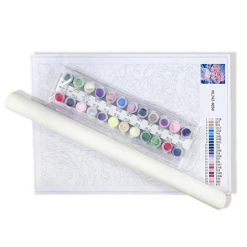 drofe-ระบายสีตามตัวเลข-enhypen-20-20ซม-พร้อมกรอบ