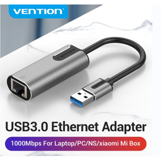 Vention อะแดปเตอร์ USB 3.0 USB 2.0 ไปยังสาย LEN อีเธอร์เน็ตกิกะบิต RJ45 การ์ดเครือข่าย 10/100/1000Mbps สำหรับแล็ปท็อป CEW/CEG/CEH