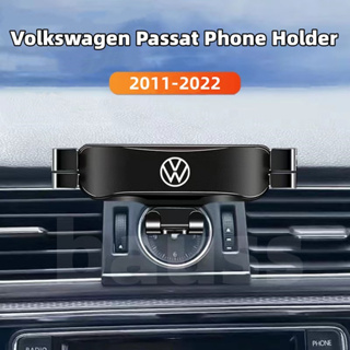 [ล่าสุด] ที่วางโทรศัพท์มือถือ อลูมิเนียม ลายโลโก้ Volkswagen Passat 2011-2022 อุปกรณ์เสริม สําหรับรถยนต์