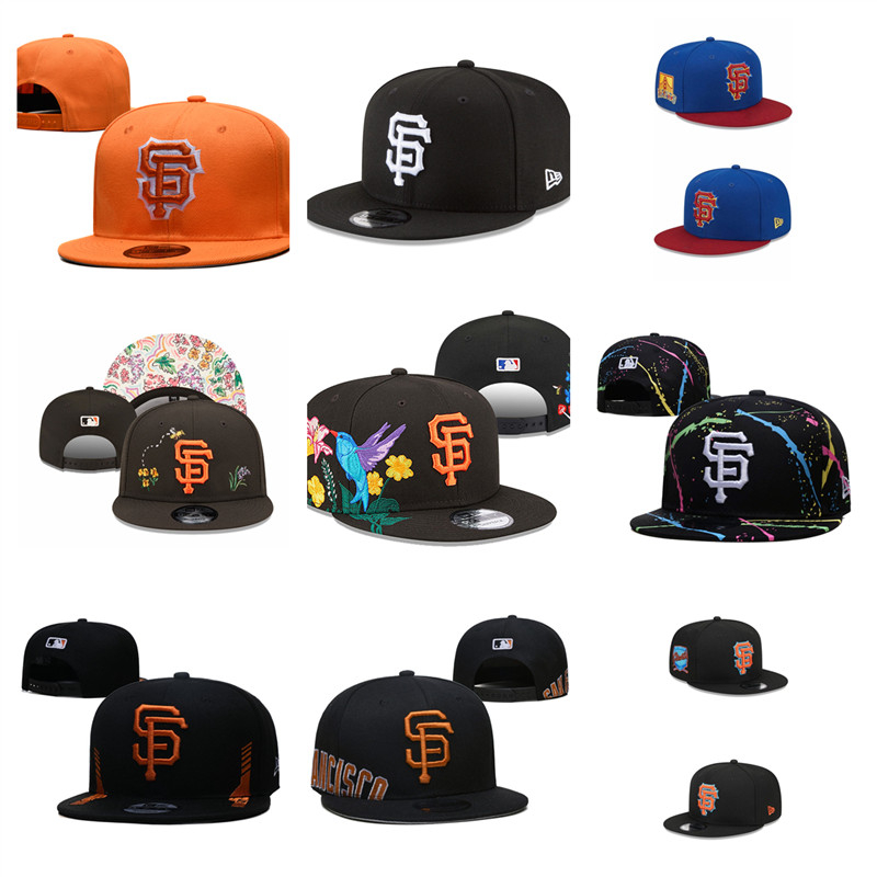 mlb-san-francisco-giants-หมวกเสื้อกีฬากลางแจ้งแบบปรับได้