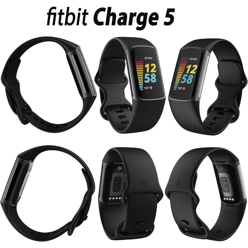 Fitbit Charge 5 [Health and Fitness Tracker] อุปกรณ์ออกกําลังกาย Gps