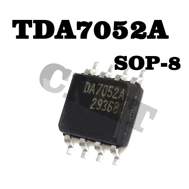 5 ชิ้น/ล็อ DA7052A TDA7052A TDA7052 SOP8 ตต้นฉบับใหม่ เครื่องขยายเสียง ...