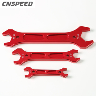 Cnspeed ประแจอลูมิเนียม AN3 เป็น AN12 AN3 AN4 AN6 AN8 AN10 AN12