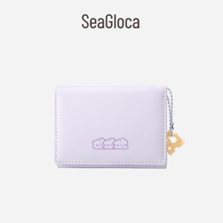 ราคาและรีวิวSeagloca ใหม่ กระเป๋าสตางค์ ใบสั้น พับได้สามทบ แฟชั่นน่ารัก สําหรับผู้หญิง No.1552