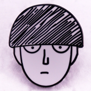 เครื่องประดับ เข็มกลัด รูปการ์ตูนอนิเมะ Mob Psycho 100 Pin Shigeo Kageyama