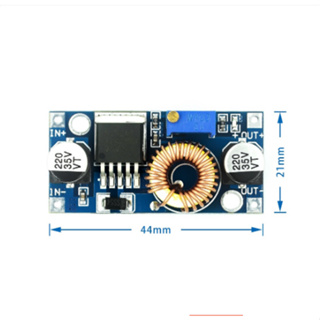 Xl4005 DC-DC แผงโมดูลพาวเวอร์ซัพพลาย 5A 75W ปรับระดับได้พลังงานขนาดใหญ่ LM2596