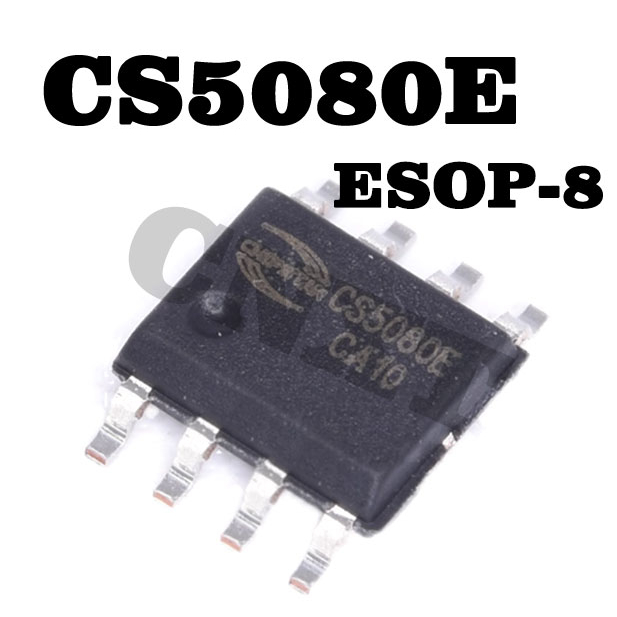 5 ชิ้น/ล็อต CS5080E ESOP8 CS5080 อินพุต USB Boost Charge Management IC ...