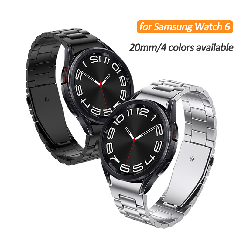 สายนาฬิกาข้อมือซิลิโคนโลหะ-แบบเปลี่ยน-สําหรับ-samsung-galaxy-watch-6-5-4-smart-watch