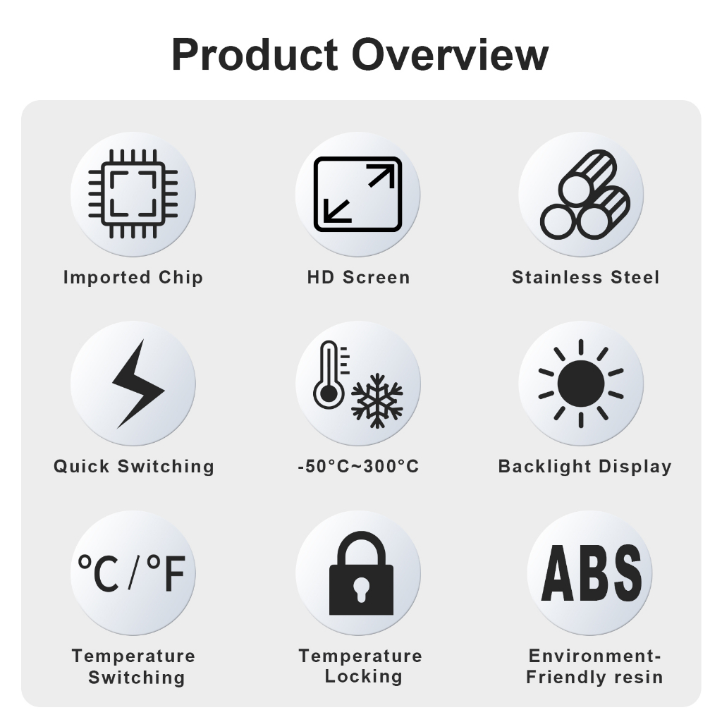 habotest-ht690-เครื่องวัดอุณหภูมิดิจิตอล-เครื่องวัดอุณหภูมิในการทำอาหาร-เครื่องวัดอุณหภูมิเนื้อสัตว์