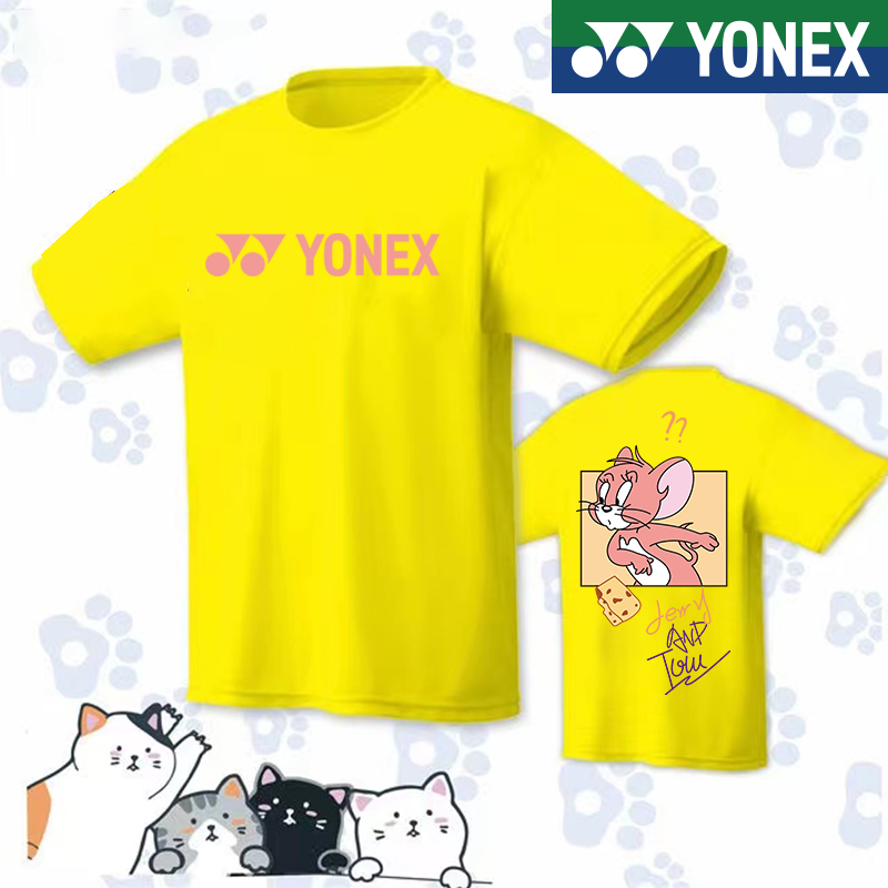 yonex-yy-เสื้อกีฬาแบดมินตัน-เทนนิส-เทนนิส-แบบแห้งเร็ว-สําหรับวัยรุ่น-และฟิตเนส