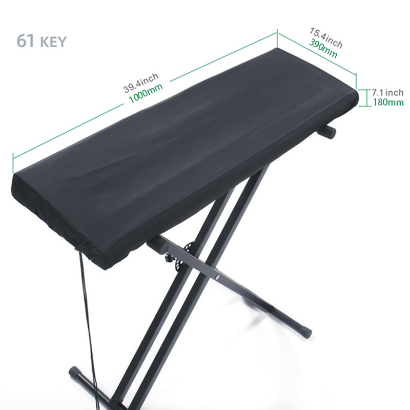 ผ้าคลุมคีย์บอร์ดเปียโนไฟฟ้า-กันฝุ่น-ยืดหยุ่น-ขนาดใหญ่พิเศษ-61-73-76-88-คีย์