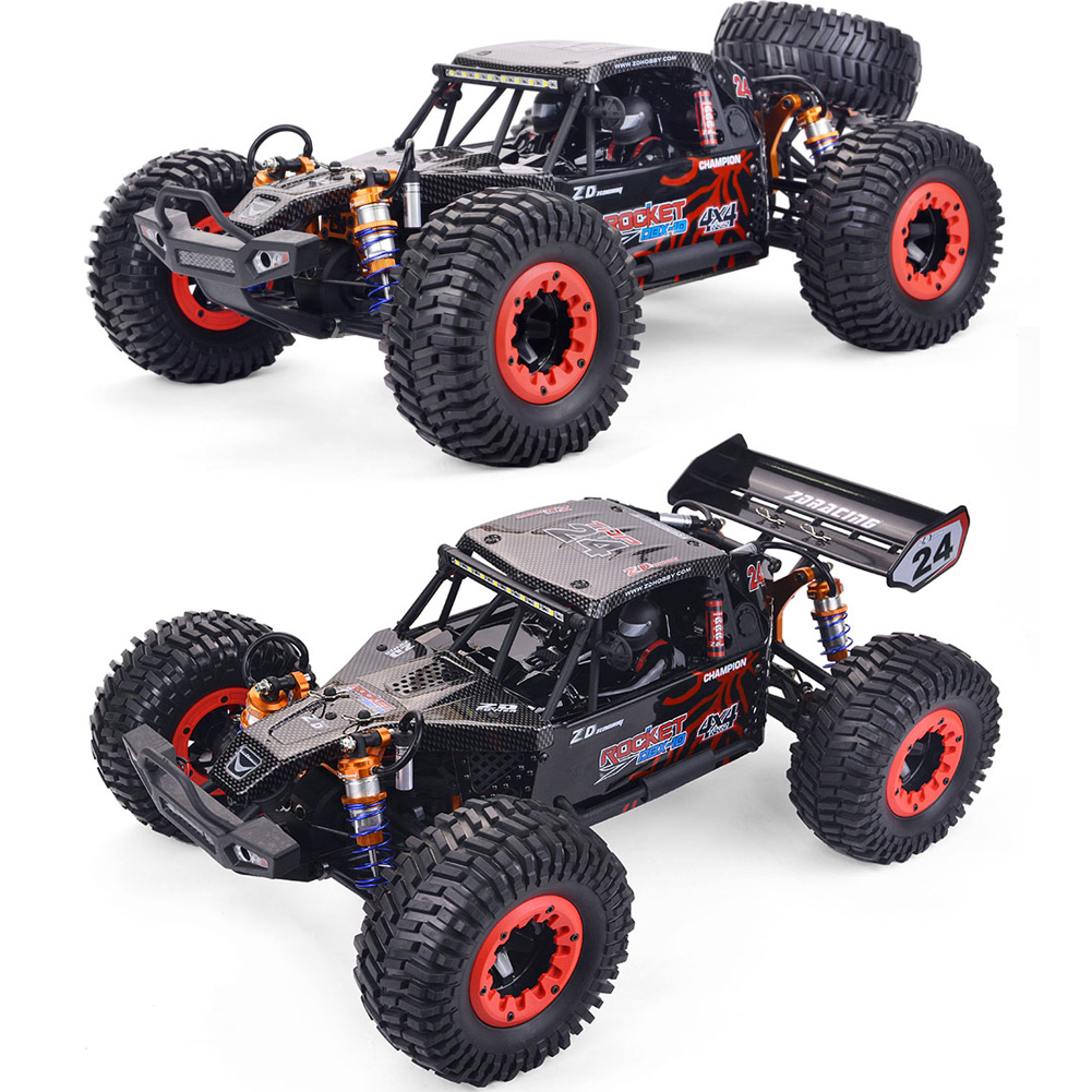 รถบรรทุกบังคับวิทยุ ความเร็วสูง 80กม./ชม. ZD Racing DBX 10 1/10 4WD 2 ...