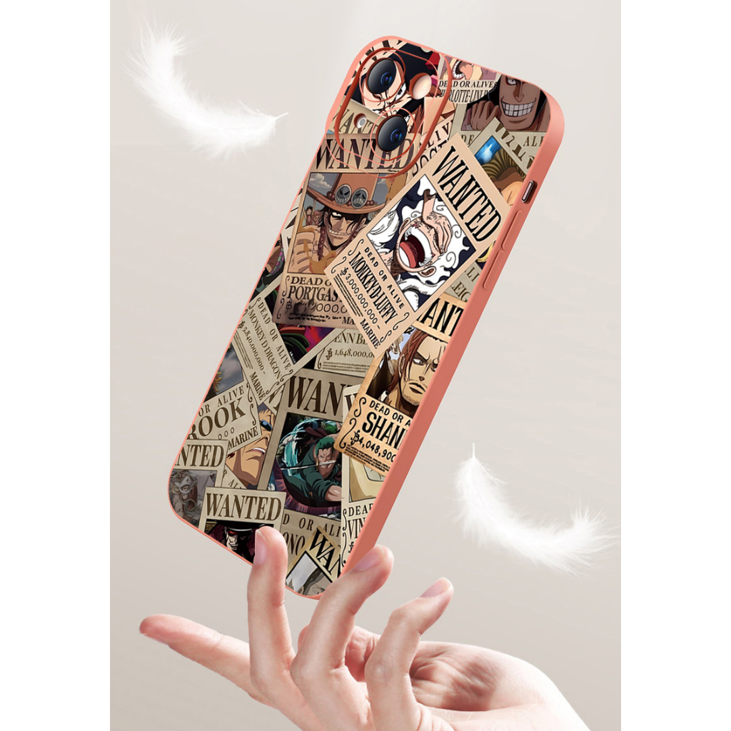 เคสโทรศัพท์มือถือ-ขอบสี่เหลี่ยม-ลาย-one-piece-สําหรับ-realme-c21-c30-c30s-c33-c20-narzo-50a-prime