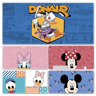 【Mickey Minnie】Cartoon Cute Mouse Pad Super Creative Big Game Computer Female Keyboard Office Man Long Desk Mat