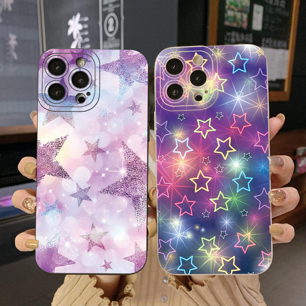 เคสป้องกันโทรศัพท์มือถือ-ขอบสี่เหลี่ยม-ลายดาว-สําหรับ-vivo-y15a-y15s-t1-5g-t1x-y02s-y21s-y21a-y21s-y33s-y12s-y11s-y12a-y01-y1s-y20s-y20a