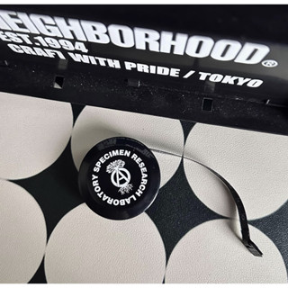 [พร้อมส่ง] Neighborhood เทปวัด NBHD พลาสติกนิ่ม แบบพกพา ขนาดเล็ก 1.5 เมตร สีดํา