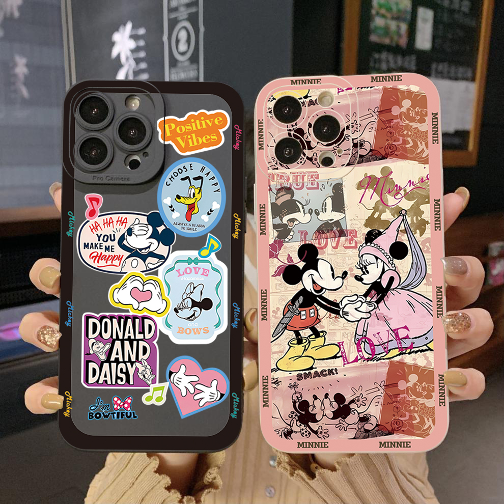 เคสโทรศัพท์มือถือ-ขอบสี่เหลี่ยม-ลายมิกกี้-มินนี่เมาส์-สําหรับ-realme-c21-c30-c30s-c33-c20-narzo-50a-prime