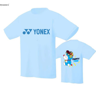 ใหม่ Yonex เสื้อกีฬา ระบายอากาศ แห้งเร็ว พิมพ์ลายการ์ตูน ใส่สบาย เหมาะกับฤดูร้อน 2023